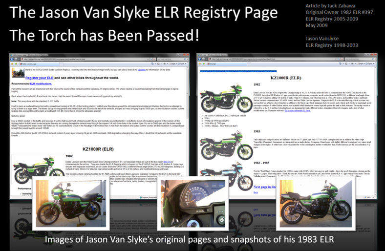 ELR Registry History.