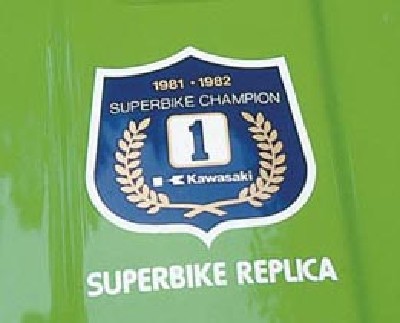 1982 kawasaki kz1000r motorcycle decal
